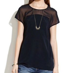 Madewell Silk Horizonline Blouse
